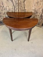 Pair of 19th Century Mahogany Console Tables with Carved Decoration (8 of 8) Pair of 19th Century Mahogany Console Tables with Carved Decoration (8 of 8)