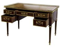 Louis XVI Style Mahogany Bureau Plat (3 of 7) Louis XVI Style Mahogany Bureau Plat (3 of 7)