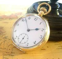 Antique Omega Labrador Pocket Watch 1912 15 Jewel 10ct Rose Gold Filled Case FWO (3 of 12) Antique Omega Labrador Pocket Watch 1912 15 Jewel 10ct Rose Gold Filled Case FWO (3 of 12)