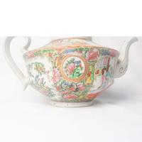 19th Century Cantonese Femille Rose Large Tea Pot (5 of 12) 19th Century Cantonese Femille Rose Large Tea Pot (5 of 12)