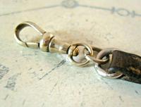 Victorian Equestrain Pocket Watch Chain 1890s Antique Steel & Leather Albert with Snaffle Bit (9 of 12) Victorian Equestrain Pocket Watch Chain 1890s Antique Steel & Leather Albert with Snaffle Bit (9 of 12)
