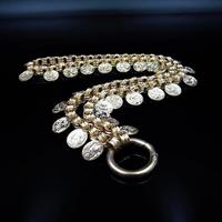 Antique Victorian Aesthetic Coin 18ct Yellow Gold on Sterling Silver Chain Collar Necklace (7 of 12) Antique Victorian Aesthetic Coin 18ct Yellow Gold on Sterling Silver Chain Collar Necklace (7 of 12)