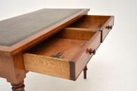 Antique Victorian Mahogany Leather Top Writing Table / Desk (8 of 10) Antique Victorian Mahogany Leather Top Writing Table / Desk (8 of 10)