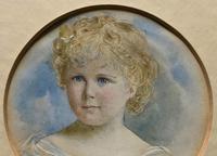 Albany E Howarth ARE Miniature Watercolour Portrait Painting of Little Girl (9 of 11) Albany E Howarth ARE Miniature Watercolour Portrait Painting of Little Girl (9 of 11)