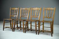 Set of 4 Rustic Kitchen Chairs (6 of 7) Set of 4 Rustic Kitchen Chairs (6 of 7)