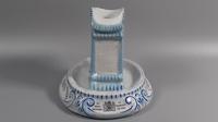 Very Rare Edwardian Porcelain Caleys Table Waters Match Striker Pot (2 of 10) Very Rare Edwardian Porcelain Caleys Table Waters Match Striker Pot (2 of 10)