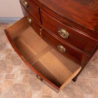 19th Century Mahogany Bow Fronted Chest of Drawers (9 of 15) 19th Century Mahogany Bow Fronted Chest of Drawers (9 of 15)