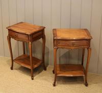 Pair of French Cherrywood Tables (6 of 11) Pair of French Cherrywood Tables (6 of 11)
