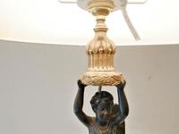 Fine Quality French Brass & Bronze Table Lamp (6 of 6) Fine Quality French Brass & Bronze Table Lamp (6 of 6)