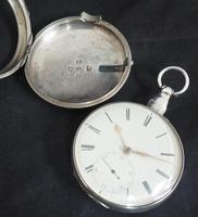 Antique Silver Pair Case Pocket Watch Fusee Escapement Key Wind Enamel Dial John Bernard London Liverpool (8 of 12) Antique Silver Pair Case Pocket Watch Fusee Escapement Key Wind Enamel Dial John Bernard London Liverpool (8 of 12)