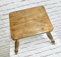 Antique 4-leg Country Stool (5 of 6) Antique 4-leg Country Stool (5 of 6)