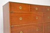 Antique Military Campaign Style Mahogany Chest / Sideboard (9 of 9) Antique Military Campaign Style Mahogany Chest / Sideboard (9 of 9)
