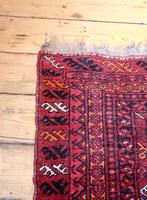 Handmade Bokhara wool rug vibrant red ground (4 of 11) Handmade Bokhara wool rug vibrant red ground (4 of 11)