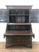 Antique 18th Century Welsh Oak Two Stage Bureau Cupboard (6 of 15) Antique 18th Century Welsh Oak Two Stage Bureau Cupboard (6 of 15)