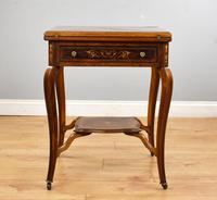 Victorian Rosewood Envelope Card Table (2 of 12) Victorian Rosewood Envelope Card Table (2 of 12)