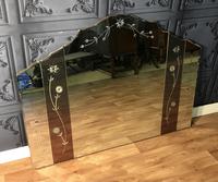 Large Art Deco Wall Mirror (4 of 7) Large Art Deco Wall Mirror (4 of 7)