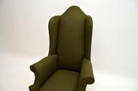 Antique Walnut Wing Back Armchair (5 of 10) Antique Walnut Wing Back Armchair (5 of 10)