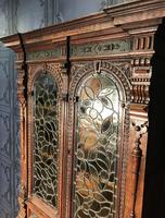 Victorian Carved Oak Secretaire Bookcase (13 of 25) Victorian Carved Oak Secretaire Bookcase (13 of 25)