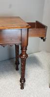 Victorian Gothic Mahogany Hall Console Table (10 of 12) Victorian Gothic Mahogany Hall Console Table (10 of 12)