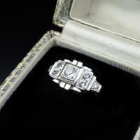 Art Deco French Sterling Silver Spinel Dress Ring (3 of 10) Art Deco French Sterling Silver Spinel Dress Ring (3 of 10)