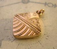 Antique Pocket Watch Chain Fob 1890 Victorian 10ct Rose Gold Filled Puffy Fob (4 of 10) Antique Pocket Watch Chain Fob 1890 Victorian 10ct Rose Gold Filled Puffy Fob (4 of 10)