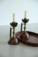 Pair of Christopher Dresser Arts & Crafts Candlesticks (3 of 9) Pair of Christopher Dresser Arts & Crafts Candlesticks (3 of 9)