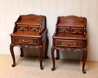 Pair of French Solid Oak Bedside Cabinets (3 of 8) Pair of French Solid Oak Bedside Cabinets (3 of 8)
