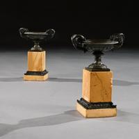 Fine Collection of Early 19th Century Grand Tour Bronze & Marble Empire Tazzas (5 of 9) Fine Collection of Early 19th Century Grand Tour Bronze & Marble Empire Tazzas (5 of 9)