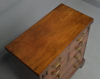 Small Georgian Mahogany Bachelors Writing Chest of Drawers with Provenance (18 of 24) Small Georgian Mahogany Bachelors Writing Chest of Drawers with Provenance (18 of 24)