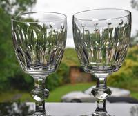 10 Val Saint Lambert Charles X Water Goblets (2 of 5) 10 Val Saint Lambert Charles X Water Goblets (2 of 5)
