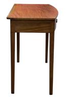 Mahogany 2 Drawer Bow-fronted Side Table (6 of 7) Mahogany 2 Drawer Bow-fronted Side Table (6 of 7)