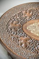 Carved Indian Side Table (5 of 12) Carved Indian Side Table (5 of 12)