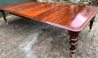 Very Large Victorian Mahogany Extending Dining Table (2 of 16) Very Large Victorian Mahogany Extending Dining Table (2 of 16)