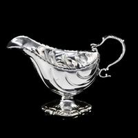 Antique Georgian Solid Sterling Silver Sauce Boat Nautilus Design Armorial Interest - William Shaw 1766 (2 of 19) Antique Georgian Solid Sterling Silver Sauce Boat Nautilus Design Armorial Interest - William Shaw 1766 (2 of 19)