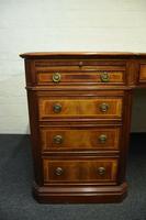 Huge Antique Design Mahogany Partners Desk (8 of 12) Huge Antique Design Mahogany Partners Desk (8 of 12)