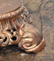 Fine Pierced Copper Repousse Stand (5 of 8) Fine Pierced Copper Repousse Stand (5 of 8)