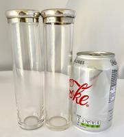 Pair of Silver on Enamel Topped Jars (4 of 6) Pair of Silver on Enamel Topped Jars (4 of 6)