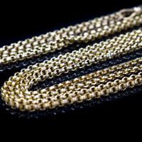 Antique Victorian 9ct 9K Gold Belcher Guard Muff Chain Necklace (5 of 9) Antique Victorian 9ct 9K Gold Belcher Guard Muff Chain Necklace (5 of 9)