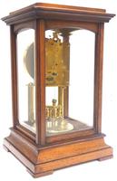 Rare Gustav Becker 400-day Torsion Clock German Mantel Clock Mahogany & Bevelled Glass Case (6 of 13) Rare Gustav Becker 400-day Torsion Clock German Mantel Clock Mahogany & Bevelled Glass Case (6 of 13)