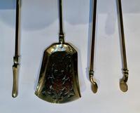 A Set of Brass Fire Irons (3 of 3) A Set of Brass Fire Irons (3 of 3)