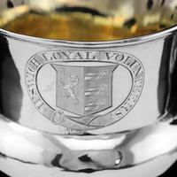 Georgian Solid Silver Cup / Goblet / Trophy with Napoleonic Military interest - Solomon Hougham 1812 (3 of 24) Georgian Solid Silver Cup / Goblet / Trophy with Napoleonic Military interest - Solomon Hougham 1812 (3 of 24)