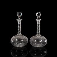 Pair of Antique Decanters, English, Glass, Spirit Vessel, Victorian c 1900 (6 of 12) Pair of Antique Decanters, English, Glass, Spirit Vessel, Victorian c 1900 (6 of 12)