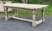 Rustic Bleached Oak French Farmhouse Dining Table (3 of 34) Rustic Bleached Oak French Farmhouse Dining Table (3 of 34)