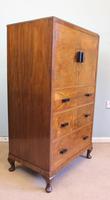 Art Deco Style Figured Walnut Tallboy (4 of 8) Art Deco Style Figured Walnut Tallboy (4 of 8)