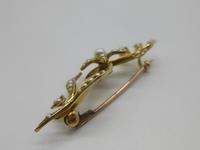 15ct Gold Seed Pearl Brooch (7 of 7) 15ct Gold Seed Pearl Brooch (7 of 7)