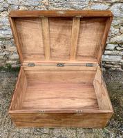 Antique Camphor Wood Military Trunk Chest (6 of 19) Antique Camphor Wood Military Trunk Chest (6 of 19)