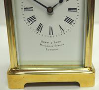 Fine Antique French 8-day Carriage Clock Timepiece by Drew & Sons London (3 of 11) Fine Antique French 8-day Carriage Clock Timepiece by Drew & Sons London (3 of 11)