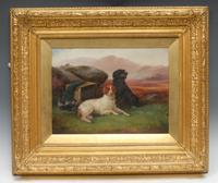 Victorian Oil Painting Hunting "Game Dogs" Signed Robert Cleminson (2 of 29) Victorian Oil Painting Hunting "Game Dogs" Signed Robert Cleminson (2 of 29)