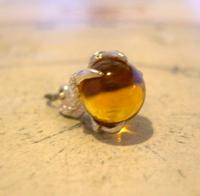 Vintage Silver Pocket Watch Chain Fob 1970s Dainty Talon or Claw Holding an Amber Ball (9 of 9) Vintage Silver Pocket Watch Chain Fob 1970s Dainty Talon or Claw Holding an Amber Ball (9 of 9)