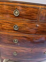 George III Bow Chest of Drawers (9 of 14) George III Bow Chest of Drawers (9 of 14)